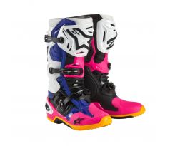 topanky-alpinestars-tech-10-limitovana-edicia-coast-biela-tmava-modra-ruzova-zlta-fluo-oranzova-cierna-M130-518-mxsport